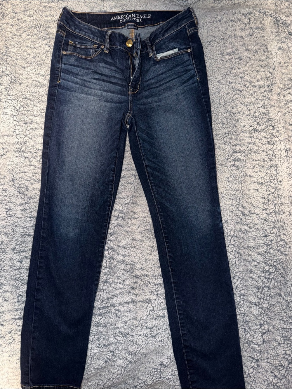 American Eagle Outfitters Dark Indigo Skinny Jeans